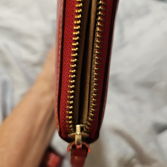 Kate Spade Wellesley Neda Leather color cherry liqueur new w/o tags - Picture 4 of 7